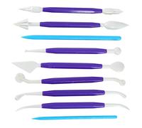 aqxreight Venta Al por Mayor Uds Doble Cabezas Cerámica Arcilla Escultura Herramientas para Tallar Hogar Plástico Niños of Double-head Diffe Pottery Tool KnifeClay Sculpture Tool SetPlastic Clay