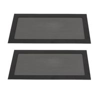 aqxreight Ventilador de PC de Cuadro magnético: Cubierta del Ventilador de la Computadora de Malla de PVC de 2pcs para Flujo de Aire y Protección óptimos (Black)