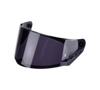 aqxreight Visera para Casco de Motocicleta Pc Irrompible Negro Intenso | Protector Facial para Casco, Material de PC, Uso en Conducción, Reducción de Deslumbramiento, Ajuste LS2 FF353 FF328 FF800,