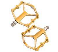 aqxreight Wake Rodamiento de Bicicleta Pedal de Aleación de Aluminio Accesorios de Pedal de Rodamiento de Bicicleta de Montaña El Negro Es un Material de Acero de Rotura Fácil de una Sola Pieza,