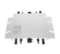 aqxreight WVC2400 WiFi Inversor 120/230V MPPT de Energía Solar Fotovoltaica IP65 Resistente Al Agua Están Aislados y Electricidad Múltiples Potencia Incorporada Alta Velocidad Máxima Eléctrica