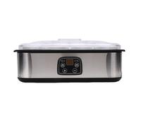 aqxreight Yogurtera Eléctrica con Temporizador de 48h, Máquina Automática de Yogur a Temperatura Constante con 8 Vasos de Vidrio (Enchufe europeo 220V)