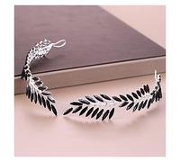 Aqxyedc 6 Color Cristal Rhinestone Boda Diadema Tiara Niño Niño Pelo Adornos Novia Hairband Mujeres Pelo Joyería wanglan(schwarz)