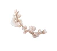 Aqxyedc Lurxury Gold Tiaras Headbands Boda Novia Flores Hairbands Mujeres Accesorios for el cabello Cinta Mujeres Joyería wanglan(Gold)