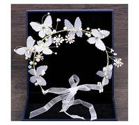 Aqxyedc Nuevo diseño Mariposa Pearl Novia Hairbands Boda Diadema Accesorios for el cabello Tiara Tiara Elegante Joyería de pelo wanglan