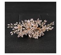 Aqxyedc Pearl Pearl Pearl Rhinestone Cabello de boda PEBS ACCESORIOS DE PELO DE NOMBROS for LAS MUJERES DE NOVIA DE PELO DE PELIGHT PELUCHA DE PISTA DE PIEL wanglan(Blu)