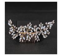 Aqxyedc Pearl Pearl Pearl Rhinestone Cabello de boda PEBS ACCESORIOS DE PELO DE NOMBROS for LAS MUJERES DE NOVIA DE PELO DE PELIGHT PELUCHA DE PISTA DE PIEL wanglan(Light Yellow Color)
