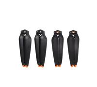 Aqxyki Juego de hélices de 4 Piezas adecuadas for Accesorios Plegables de bajo Ruido, Palas de hélice Desmontables rápidos, Accesorios for Drones(Orange 4 pcs)
