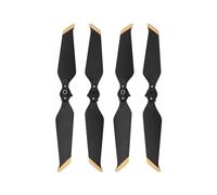 Aqxyki Trípode Elevado Plegable for Dron, Soporte de extensión de Tren de Aterrizaje Plegable(Black-Gold Propeller)