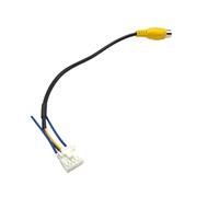Aqxylzx Adaptador de Cable de cámara de visión Trasera de 10 Pines, RCA for Radio estéreo de Coche, DVD, cámara de visión Trasera de Marcha atrás, Cable de conversión de Imagen