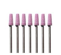 Aqxymju 7 Uds. Fresa de corindón, Broca rotativa for uñas, Gel de manicura, Aparato for Eliminar Piel Muerta for Lima de uñas, Herramientas for uñas (Color : 7PCS-1B)