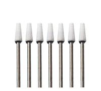 Aqxymju 7 Uds. Fresa de corindón, Broca rotativa for uñas, Gel de manicura, Aparato for Eliminar Piel Muerta for Lima de uñas, Herramientas for uñas (Color : 7PCS-1C)