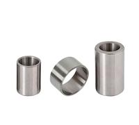 Aqxypas 1/5 Uds ID 17/18/19mm cojinete de Acero Casquillo Redondo Hueco Eje Manga Resistente al Desgaste guía Espaciador OD 20-32mm Longitud 4-50mm(1pcs,17x22x44mm)