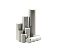 Aqxypas 100 Uds M2 pasador cilíndrico pasador de localización de acero inoxidable 304 dedal de rodillo de aguja sólida 2mm X 4 5 6 7 8 10 12 14 16 18 20 25mm(Color:8mm (100pcs))