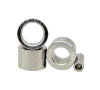 Aqxypas Arandela de buje Espaciador de separación sin Rosca de Acero Inoxidable M9 304, Manguito de Junta Hueca Redonda, diámetro Exterior de 10-20mm, Longitud de 2-50mm(9x12x30mm (2pcs))
