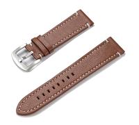 Aqxypas Correa de reloj de cuero genuino de grano superior Correas de reloj de liberación rápida Correas de reloj vintage hechas a mano de 20 mm y 22 mm(Herbert 15,20mm)