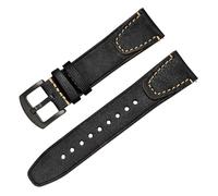 Aqxypas Correa de reloj de cuero genuino de grano superior Correas de reloj de liberación rápida Correas de reloj vintage hechas a mano de 20 mm y 22 mm(Retro 4,22mm)