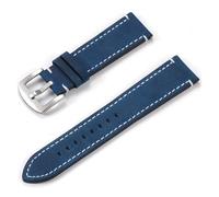 Aqxypas Correa de reloj de cuero genuino de grano superior Correas de reloj de liberación rápida Correas de reloj vintage hechas a mano de 20 mm y 22 mm(Herbert 7,22mm)