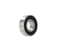 AQXYWAZQ 1/2 Piezas de Rueda Auxiliar Trasera for Patinete eléctrico, rodamientos 6001rs for buje de Rueda Trasera de Patinete eléctrico M365 Pro PRO2 1S(1 PC Rear Bearing)