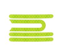 AQXYWAZQ Accesorios de Cubierta de neumático de Rueda Trasera, Carcasa Protectora, Pegatina Negra for Piezas de Patinete eléctrico M365 Pro(Green)