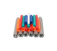 AQXYWAZQ Clavo expansible Recto Taco de Pared Anclaje de plástico 4X25 5x25 5x38 6x25 6x38 6x50 7x25 7x38 7x50 8x25 8x38 10X50 12X50 Cable de Terminal(200PCS,5X38mm)