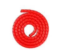 AQXYWAZQ Conjunto de Cubierta Protectora for M365/1S/PRO, Mango Antideslizante, Freno, Pulgar, Acelerador, Funda, Organizador de Patinete eléctrico, Tubos de bobinado(D - Red)