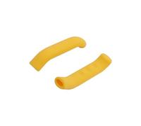 AQXYWAZQ Conjunto de Cubierta Protectora for M365/1S/PRO, Mango Antideslizante, Freno, Pulgar, Acelerador, Funda, Organizador de Patinete eléctrico, Tubos de bobinado(A- Yellow)