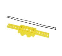AQXYWAZQ Cubierta de protección de Escape, Escape de Motocicleta, Cubierta de protección, Motocicleta Todoterreno, Pozo de Tierra, Bicicleta(Yellow)