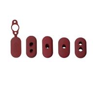 AQXYWAZQ Funda de Goma for el Puerto de Carga del Scooter eléctrico M365 Pro2 1S, Tapa de Silicona, Funda for Cargador de batería(Dark Khaki)