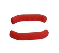 AQXYWAZQ Funda de Silicona Antideslizante for empuñaduras de Freno de Scooter eléctrico, Funda de Gel for Palanca de Freno for M365 Pro Mi3 4 Pro, Funda Protectora(2pcs Red)