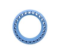 AQXYWAZQ Neumático sólido de Goma for Patinete eléctrico M365 Pro, con Orificio sólido, Amortiguador, Rueda Duradera no neumática de 8,5 Pulgadas.(1pcs Blue)