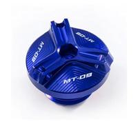 AQXYWQLL Compatible con MT 09 MT-09 mt09 SP 2021-2023 Accesorios de Motocicleta CNC Protección de Tapa de líquido de Frenos Delantero y Trasero y tapón de llenado de Aceite(MT09 Blue)