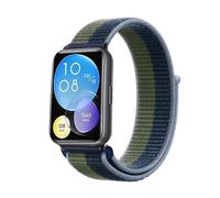 AQXYWQOL Correa Compatible con reloj Fit 2, accesorios for reloj inteligente, pulsera de repuesto, pulsera de nailon, correa for reloj fit2(Abyss blue green)