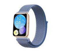 AQXYWQOL Correa Compatible con reloj Fit 2, accesorios for reloj inteligente, pulsera de repuesto, pulsera de nailon, correa for reloj fit2(Cape cod blue 26)