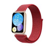 AQXYWQOL Correa Compatible con reloj Fit 2, accesorios for reloj inteligente, pulsera de repuesto, pulsera de nailon, correa for reloj fit2(China red 28)