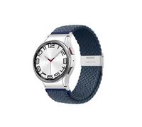 AQXYWQOL Correa de Nailon Compatible con Galaxy Watch 6 Classic 43mm 47mm 6 5 4 40mm 44mm Pulsera elástica Individual for Galaxy Watch 5 Pro 45mm(Deep Blue-S,Watch 6 5 4 44mm)