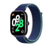 AQXYWQOL Correa de nailon compatible con Watch 4, accesorios originales, deportiva, transpirable, repuesto for pulsera 8 Pro(Deep navy blue,For watch 4)