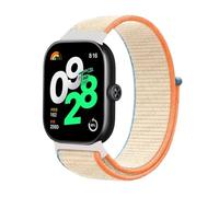 AQXYWQOL Correa de nailon compatible con Watch 4, accesorios originales, deportiva, transpirable, repuesto for pulsera 8 Pro(Cream,For band 8 pro)