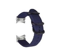 AQXYWQOL Correa de Nailon sin Espacios Compatible con Galaxy Watch 6 Classic 43 mm 47 mm 6 5 4 44 mm 40 mm 4 Classic 42 46 mm Correa for Pulsera 5 Pro 45 mm(Blue-S,Watch4 6 Classic)