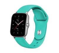 AQXYWQOL Genérico Correa deportiva Compatible con GTS-GTR-4-3-2-2e-Mini-Pro-stratos 2 3 pulsera de silicona bip-US-3-pro 20mm 22mm(Mint,20mm)