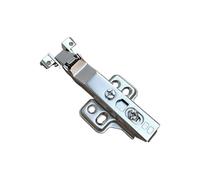 AQXYWUIO Bisagra de ángulo grande de 45 grados, bisagra for puertas de armarios y muebles, amortiguador hidráulico, cierre Suave, herrajes for muebles de cocina (Color : C-Minus 30 degrees)