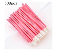 Aqxyxsw 100/200/500/1000 Uds. Cepillo desechable for pestañas, cepillo for labios, cepillo for maquillaje de pestañas, aplicador de máscara lingli(Color:Multicolor)