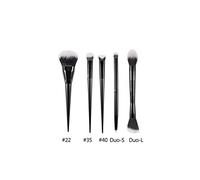 Aqxyxsw 11/2 unids/set polvo de base colorete en ángulo sombra pulido brocha de maquillaje sombra de ojos corrector brochas de maquillaje resaltador de contorno lingli(Color:5pcs 3)