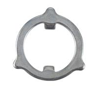 AQXYYWEI 10 unids/lote Metal 3cm/1,18 pulgadas máquina de coser rueda de mano arandela de embrague for máquina de coser doméstica accesorios de herramientas de costura plata