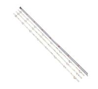 AQXYYWEI Tira de LED for iluminación trasera for UE40J5250SS UE40K5000SS UE40M5000AK UE40M5000AU UE40M5000AW UE40M5002AK UE40M5005AK UE40M5005AW (Color : 3pcs 8LED For 1 TV)