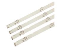 AQXYYWEI Tira de luces LED de fondo for TV de 49 ", 49lj594v 49UJ630V 49UJ631V 49UJ634V-ZD JL.D49091330-001FS-M SDL490W0 (LD0-B11) EAX67133404(Color:Kit 4pcs FOR 1TV)