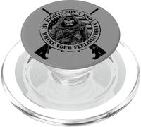 AR-15 Mis Derechos no terminan Donde comienzan Tus Sentimientos Skull PopSockets PopGrip para MagSafe