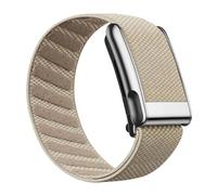 AR LABS SuperKnit Luxe WHOOP 5.0 Peak/One & MG Correa compatible | Tejido ultrasuave de alta calidad | Acero inoxidable con tratamiento PVD de metal precioso | Incluye gancho, cierre y deslizador, One