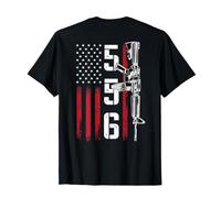 AR15 Rifle 2da Enmienda 556 - Ar-15 Regalos Hombres Mujeres (BACK) Camiseta