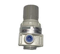 AR2000 G1/4'' Control de aire de pulverización compresor válvula reguladora de alivio de presión procesador de fuente de aire